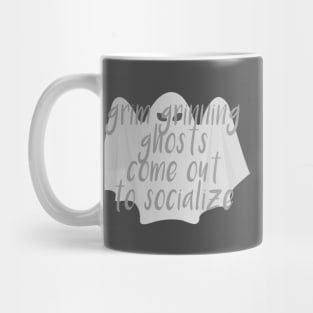 Grim Grinning Ghosts come out to socialize Mug